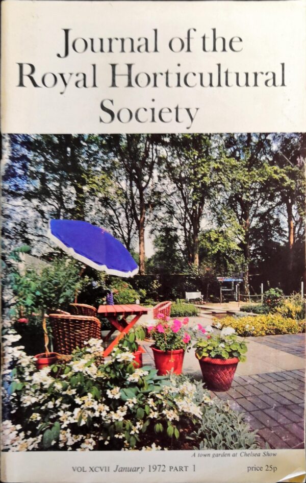 Journal of the Royal Horticultural Society - Volume XCVII, Part 1, January 1972
