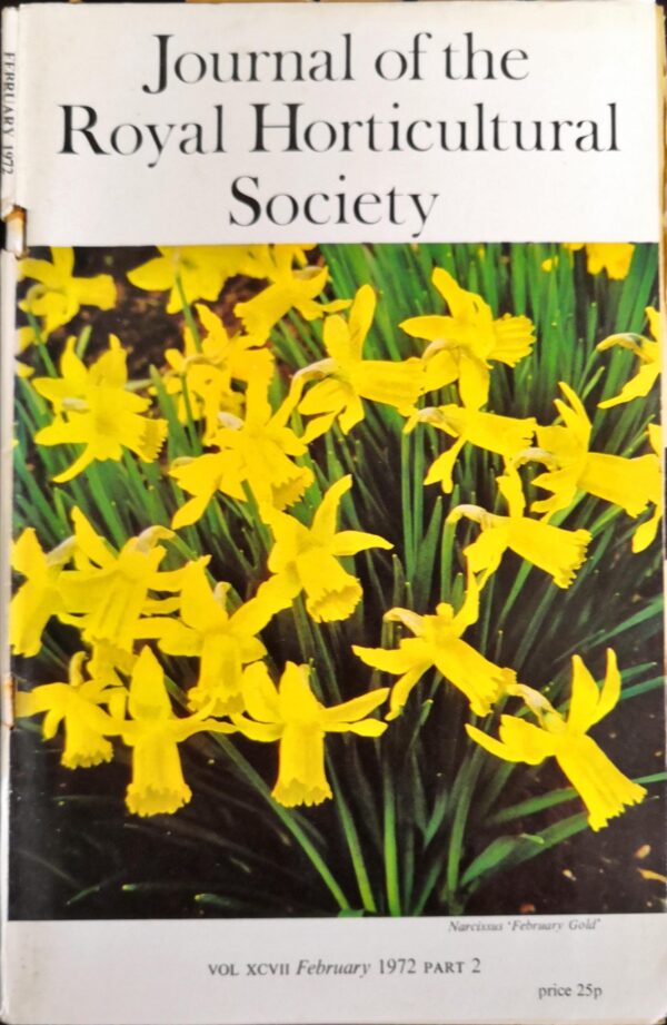 Journal of the Royal Horticultural Society - Volume XCVII, Part 2, February 1972