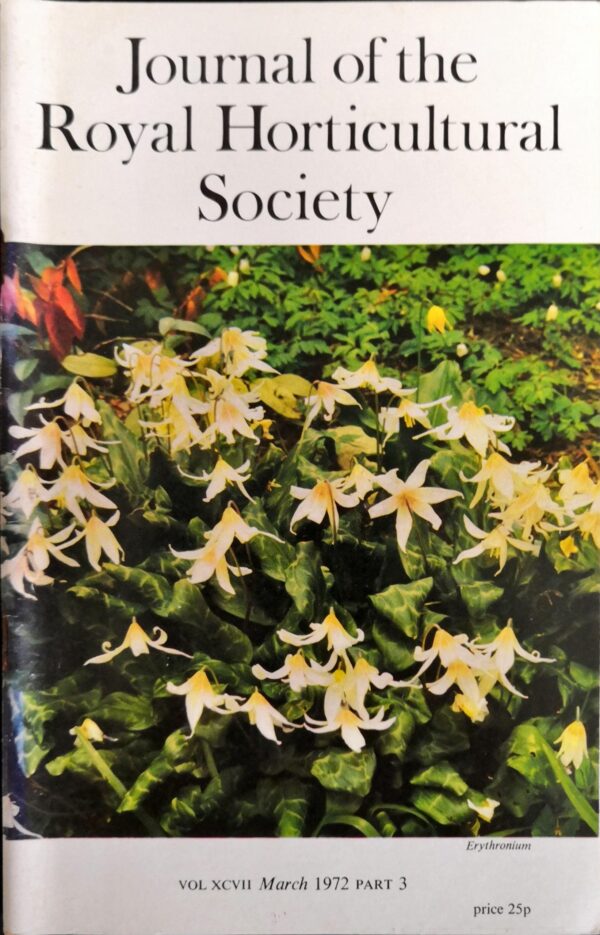 Journal of the Royal Horticultural Society - Volume XCVII, Part 3, March 1972