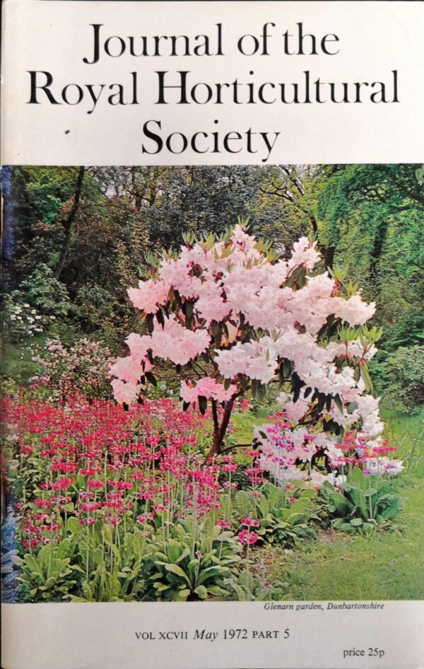 Journal of the Royal Horticultural Society - Volume XCVII, Part 5, May 1972