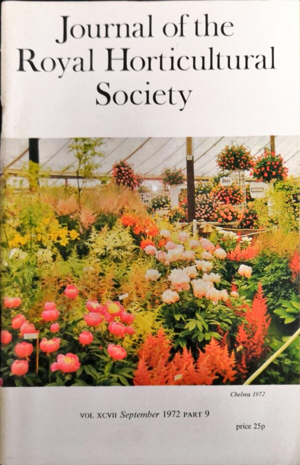 Journal of the Royal Horticultural Society - Volume XCVII, Part 9, September 1972