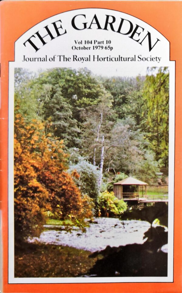 The Garden - Journal of the Royal Horticultural Society - Volume 104, Part 10, October 1979