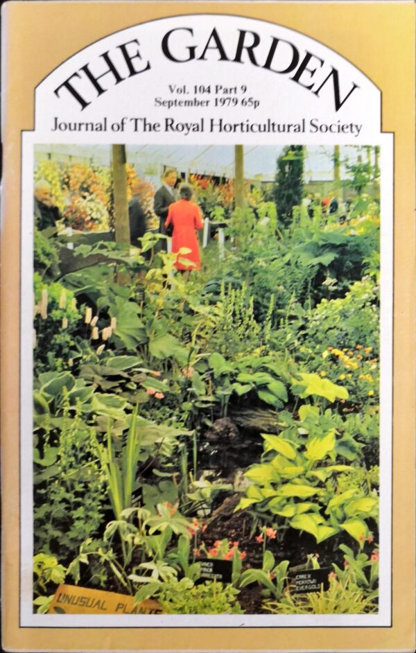 The Garden - Journal of the Royal Horticultural Society - Volume 104, Part 9, September 1979