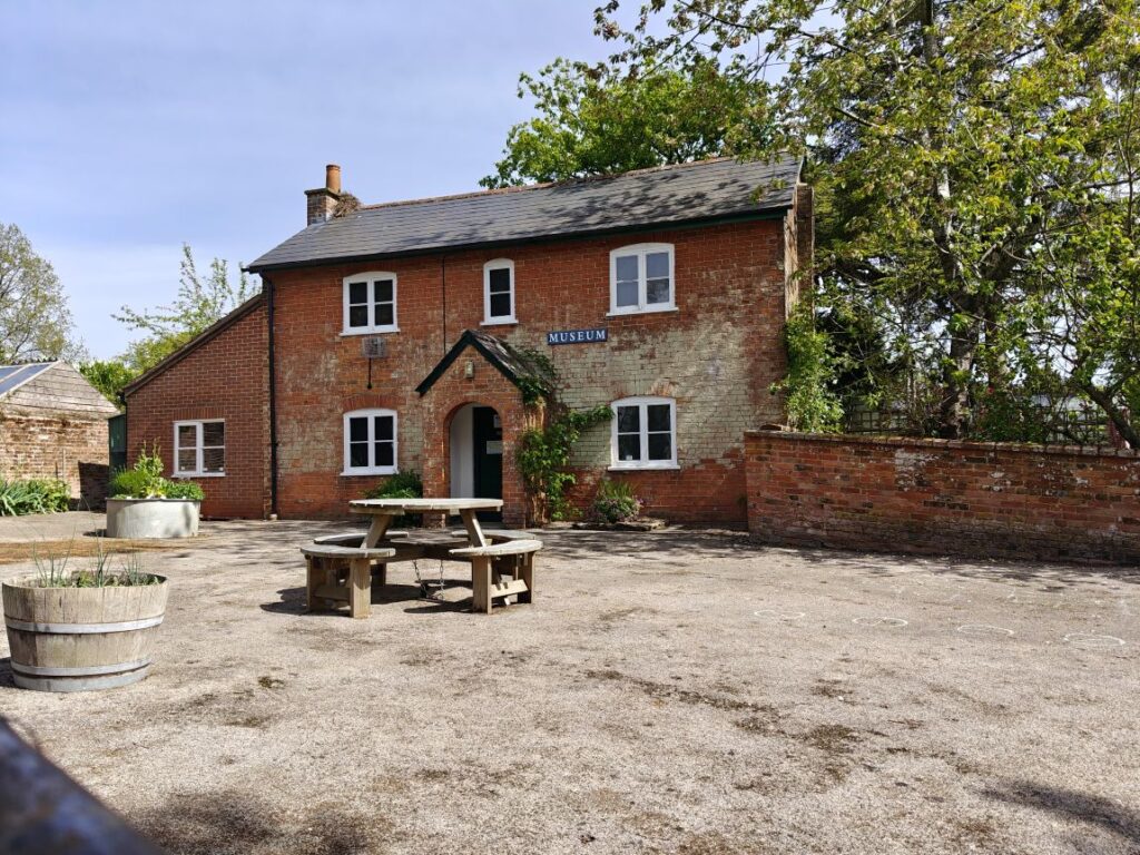 Image of the outside of Market Lavington Museum. The Old School Master’s House
