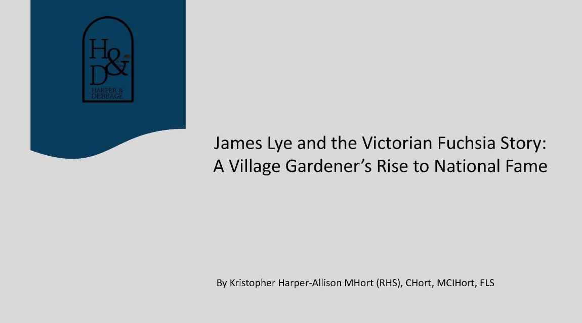 Image of the title page of the Lavington and District Gardening Club Talk